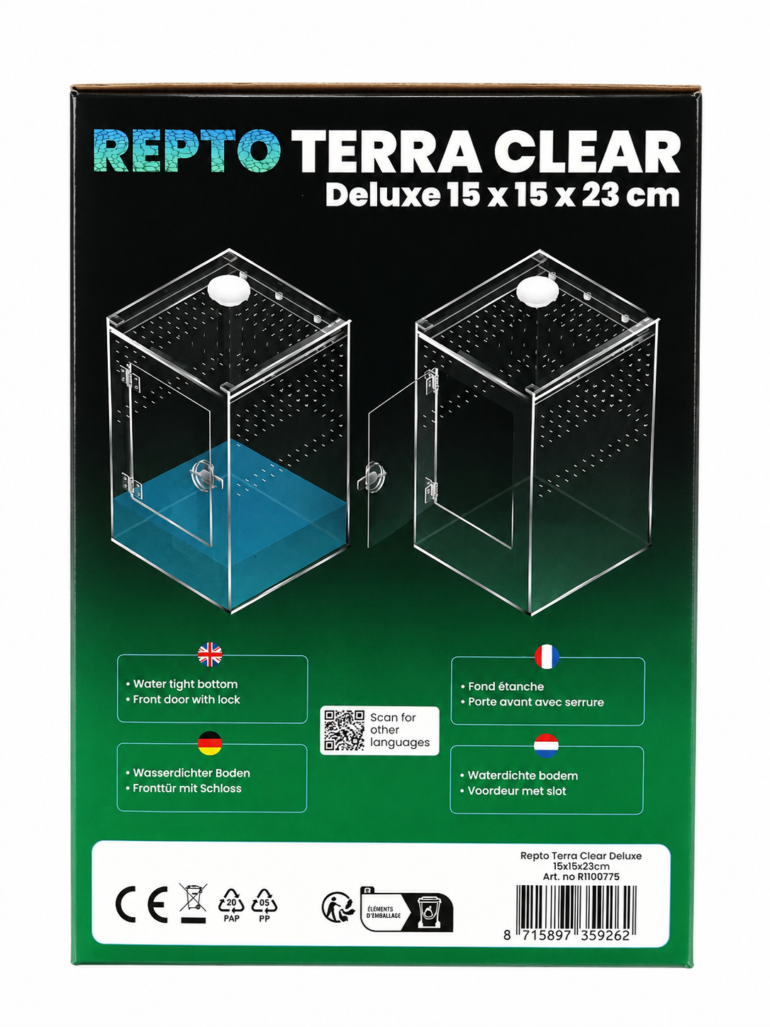 ReptoTerra Clear Deluxe
