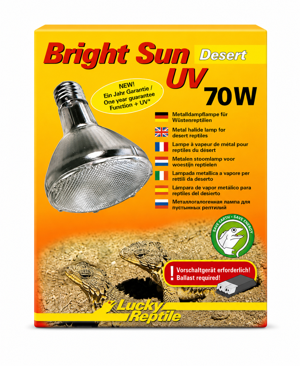Lucky Reptile Bright Sun UV Desert