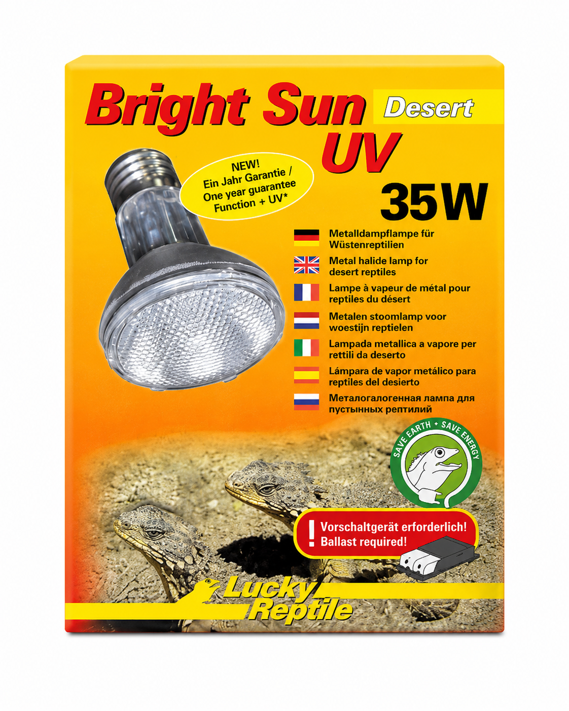 Lucky Reptile Bright Sun UV Desert