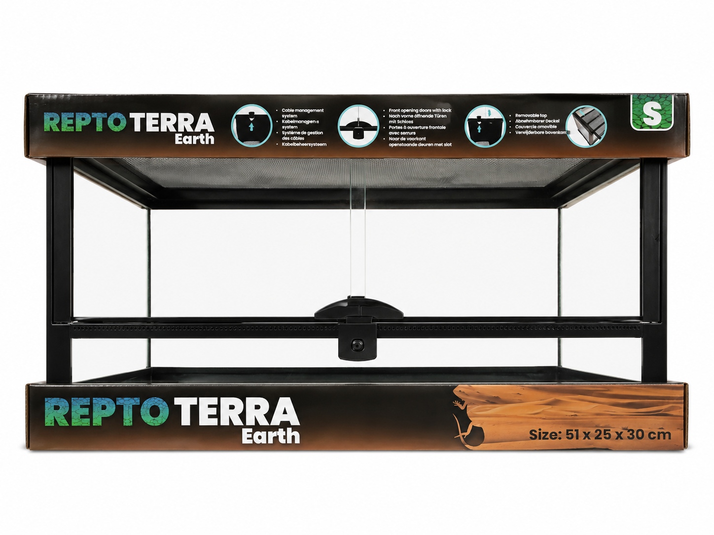 ReptoTerra Earth 51x25x30cm