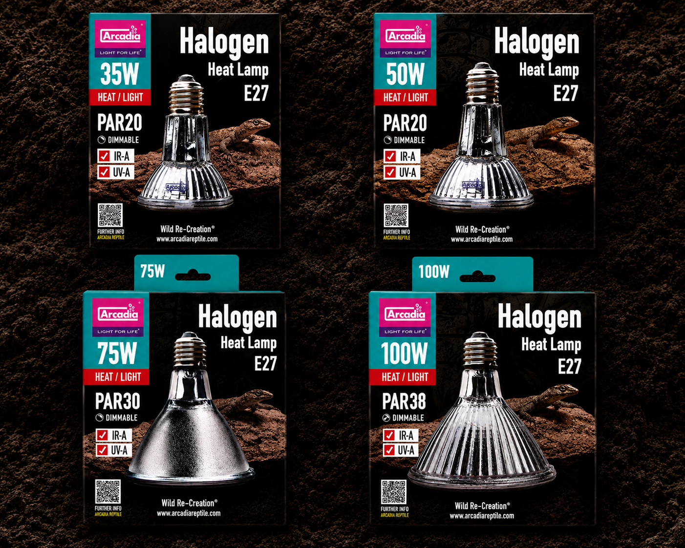 Arcadia Halogen Heat Lamp