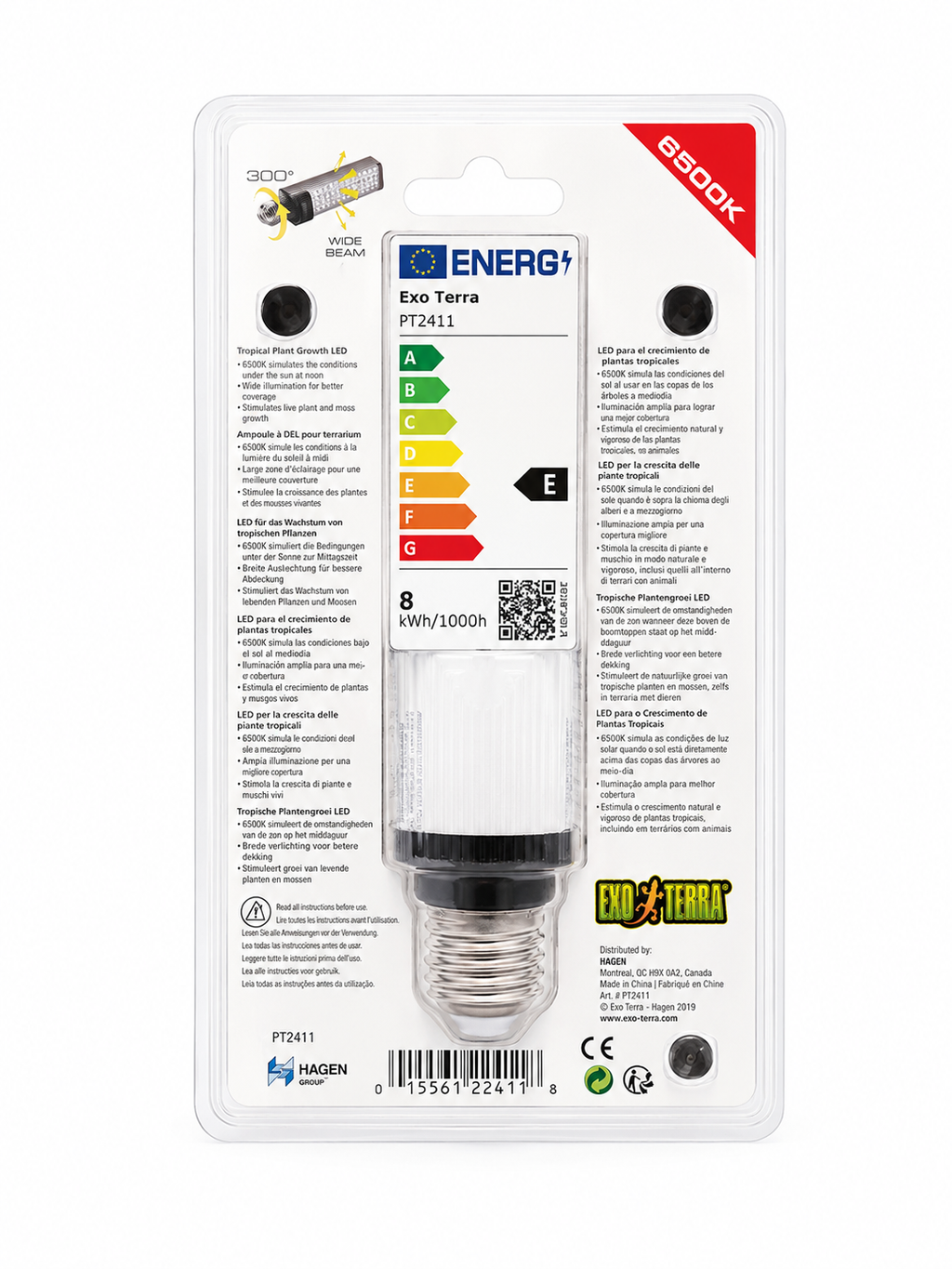 Exo Terra Forest Canopy LED 6500 Kelvin