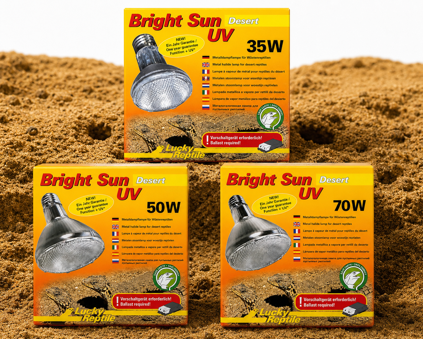 Lucky Reptile Bright Sun UV Desert