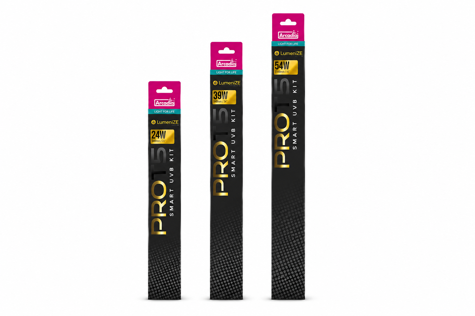 Arcadia LumenIZE ProT5 Smart UVB Kit D3 Forest, 6% UV-B