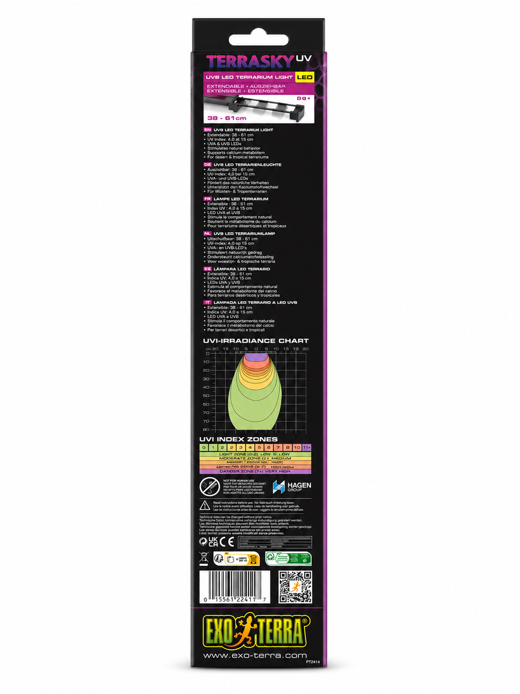 Exoterra Terrasky UV - LED Beleuchtung